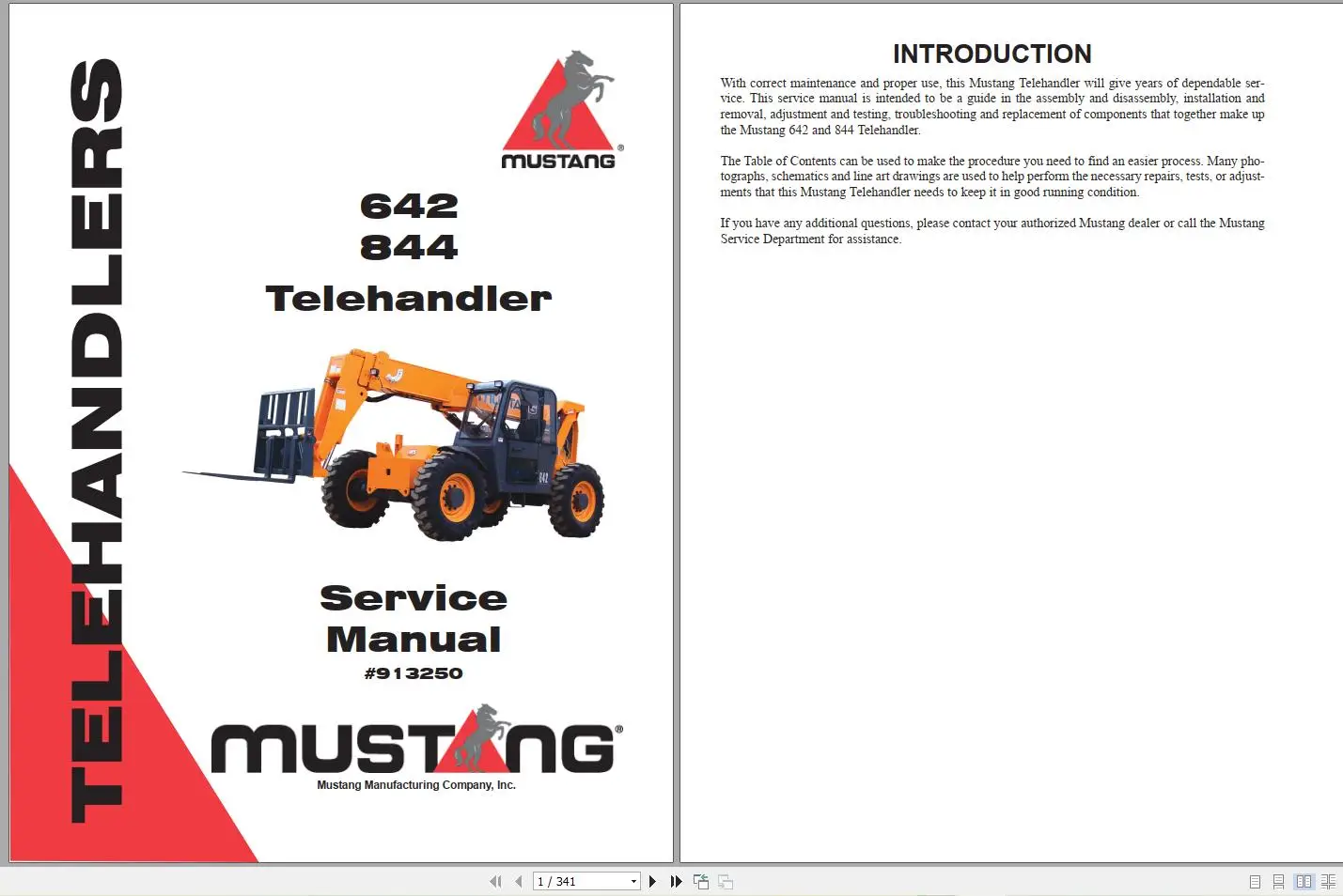 AutoDVD Mustang Machinery Equi - Heavy Equipment Service avaliação e preço