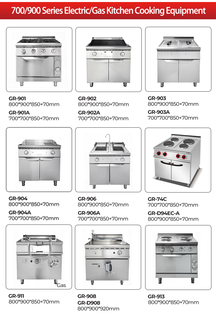 Máquina de cozinha comercial G - Heavy Equipment Supplier avaliação e preço